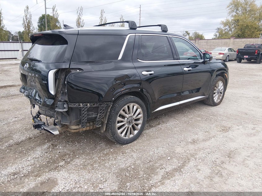 Vin: km8r5dhe5lu117050, lot: 46885111, hyundai palisade limited 20204