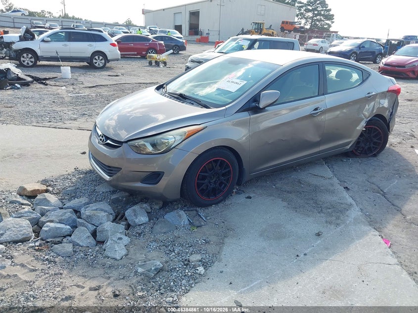 Vin: 5npdh4ae9dh402586, lot: 46885208, hyundai elantra gls 20132