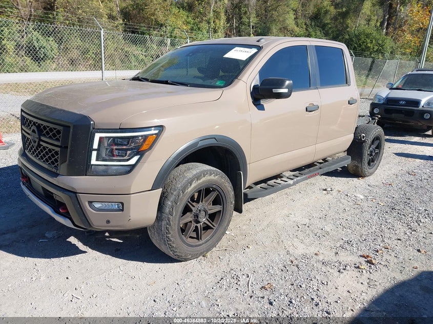 2021 Nissan Titan Pro-4X 4X4, All Over, IAAI, VIN 1N6AA1ED1MN501729 — photo 2