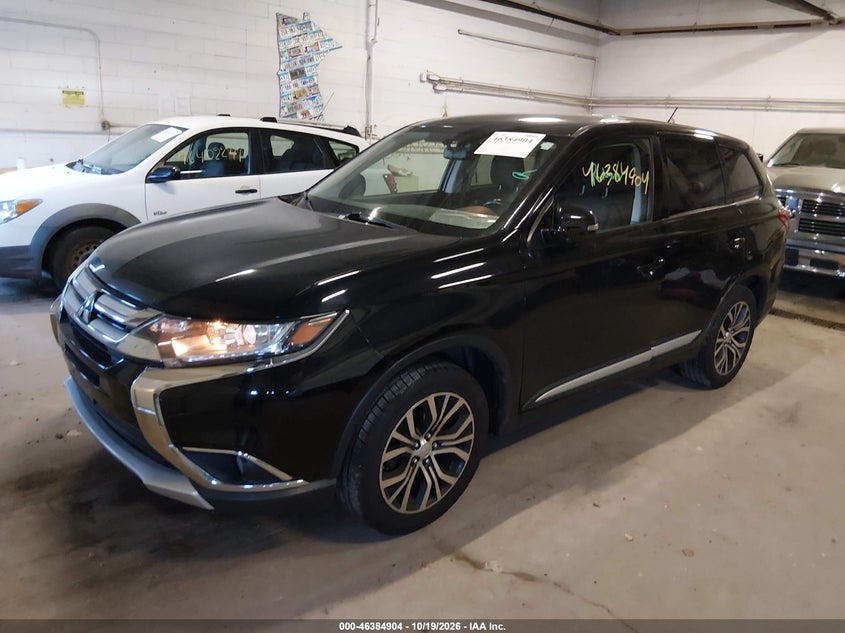2016 Mitsubishi Outlander Se, Лівий бік, IAAI, VIN JA4AZ3A3XGZ053471 — фото 2