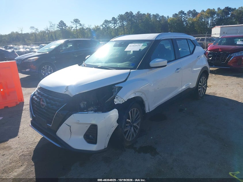 Vin: 3n1cp5cv7nl530685, lot: 46885277, nissan kicks sv xtronic cvt 20222