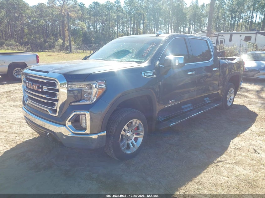 Vin: 3gtp8ded7lg214252, lot: 46885280, gmc sierra 1500 2wd  short box slt 20202