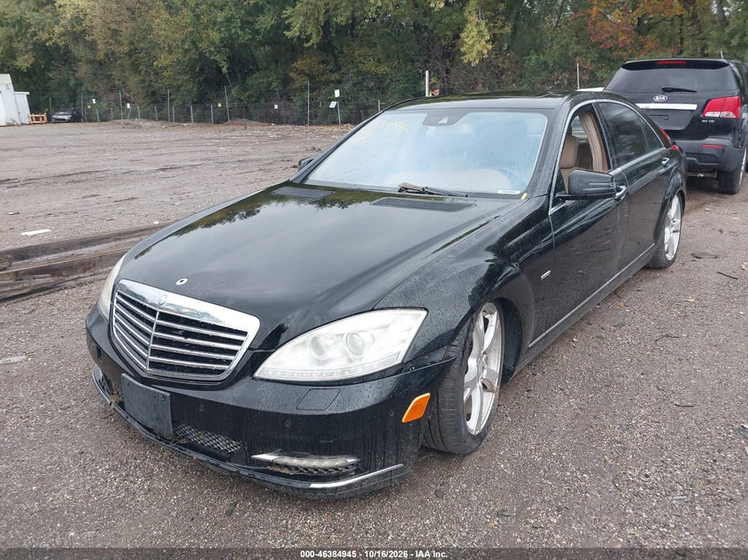 Vin: wddng7db4ca447215, lot: 46885292, mercedes-benz s 550 20122