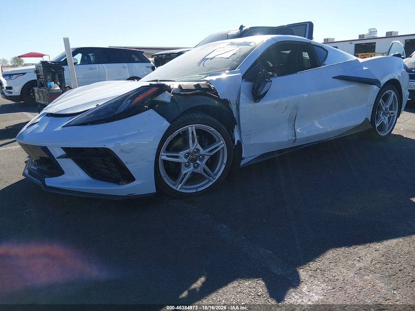 Vin: 1g1ya2d44r5104623, lot: 46885320, chevrolet corvette stingray rwd  1lt 20242