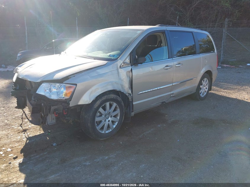 Vin: 2c4rc1bg6dr559028, lot: 46885342, chrysler town & country touring 20132