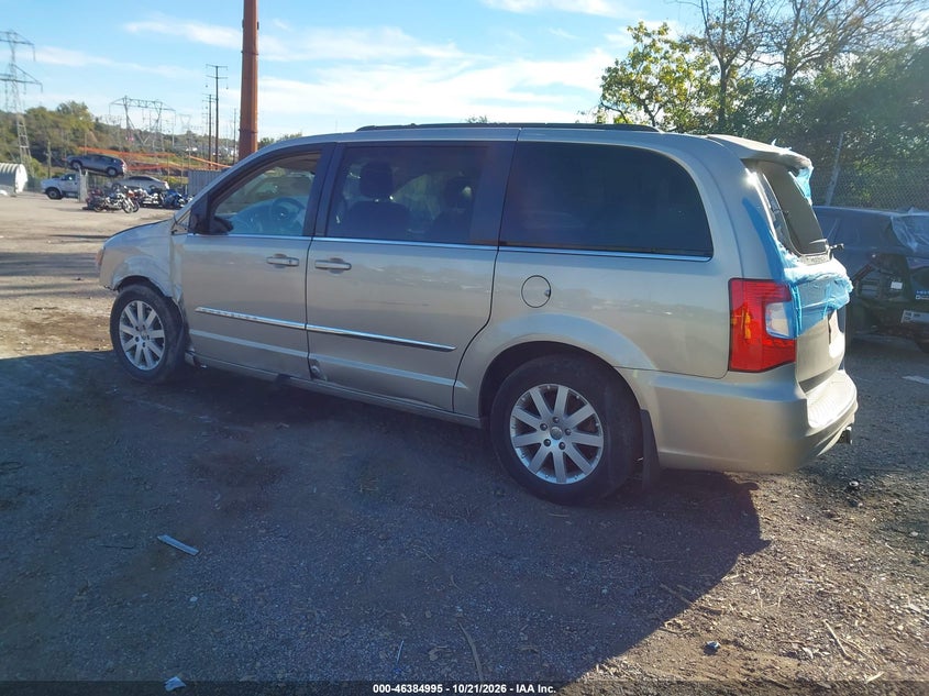 Vin: 2c4rc1bg6dr559028, lot: 46885342, chrysler town & country touring 20133