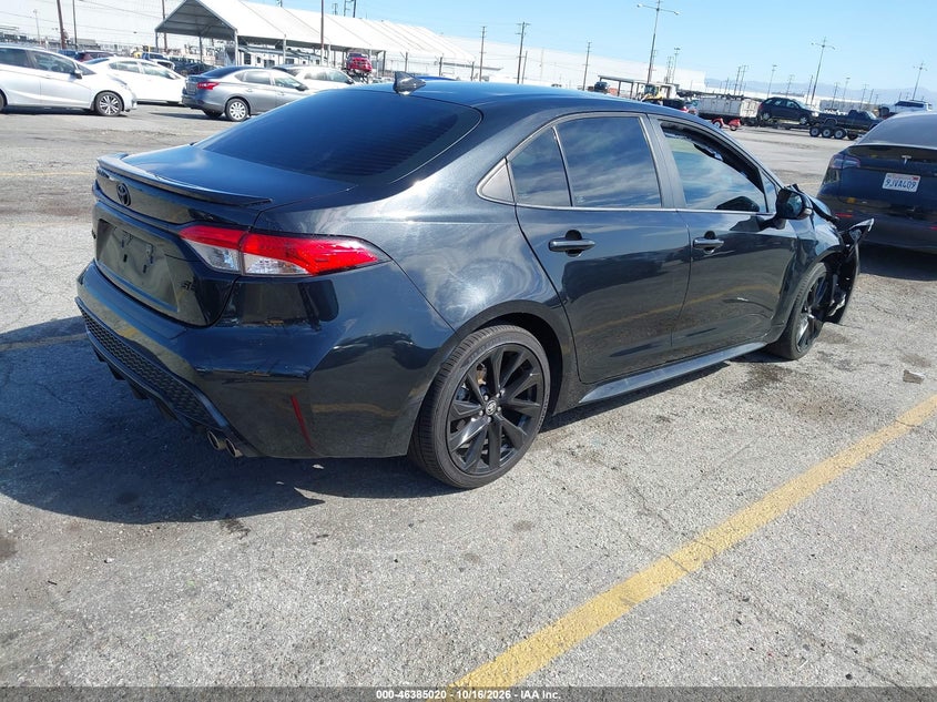Vin: 5yfs4mce7mp092019, lot: 46885367, toyota corolla se nightshade edition 20214