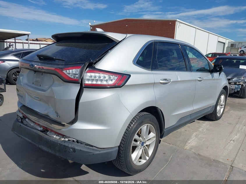 Vin: 2fmpk4j87hbc17152, lot: 46885403, ford edge sel 20174