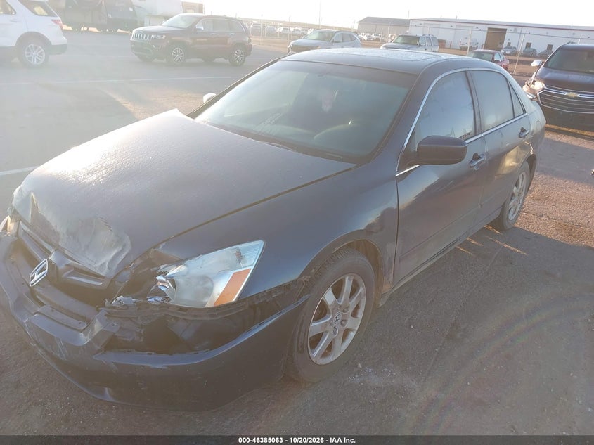 2005 Honda Accord 3.0 Ex, Front End, IAAI, VIN 1HGCM66595A074480 — photo 2