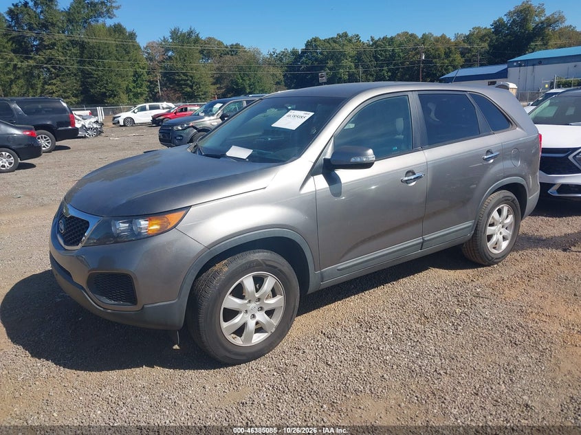 Vin: 5xykt3a19bg041085, lot: 46885432, kia sorento lx 20112