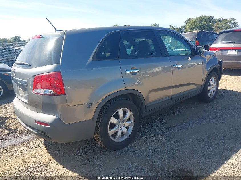 Vin: 5xykt3a19bg041085, lot: 46885432, kia sorento lx 20114