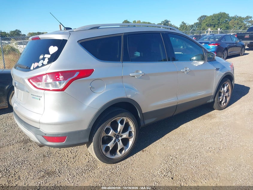 Vin: 1fmcu0jx9fub31146, lot: 46885452, ford escape titanium 20154