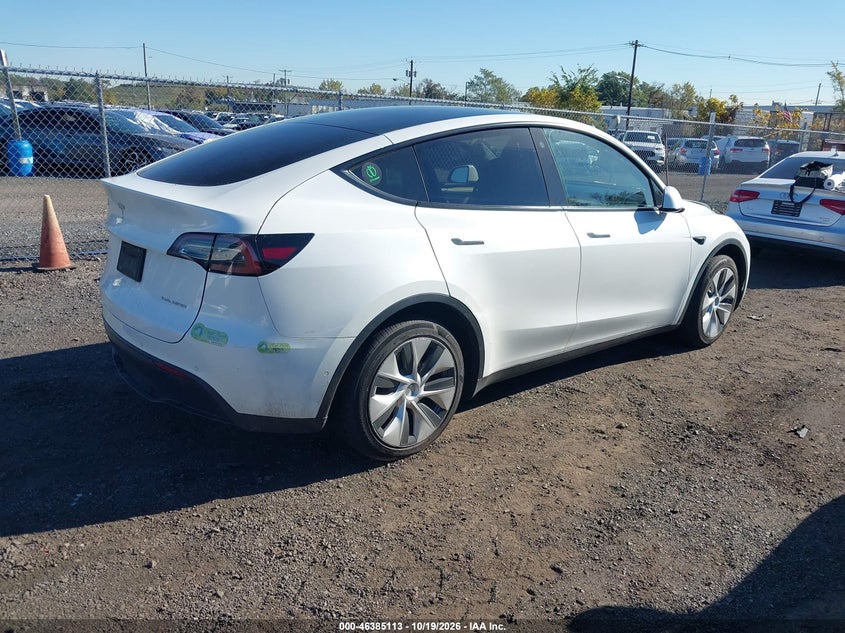 Vin: 7saygdee9na012795, lot: 46885460, tesla model y long range dual motor all-wheel drive 20224