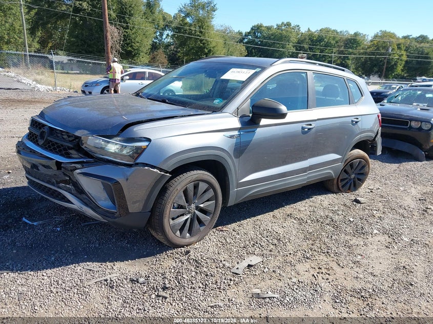 Vin: 3vvcx7b28nm091427, lot: 46885470, volkswagen taos s 20222