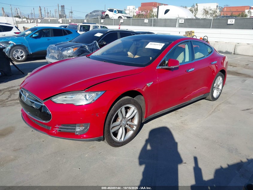 Vin: 5yjsa1s10efp49911, lot: 46885491, tesla model s 20142