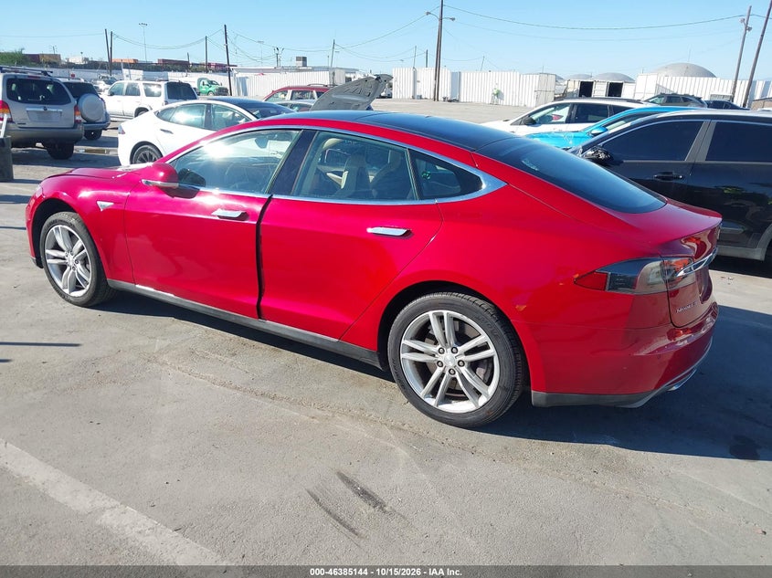 Vin: 5yjsa1s10efp49911, lot: 46885491, tesla model s 20143