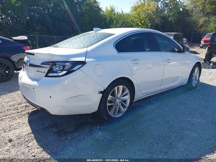 Vin: 2g4gs5gx6g9109342, lot: 46885498, buick regal turbo premium ii 20164