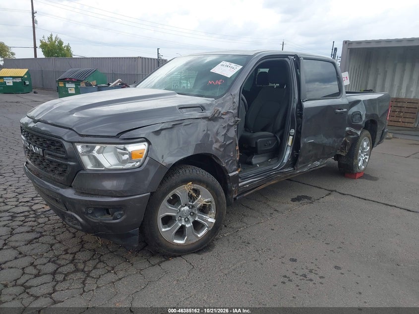 Vin: 1c6srfft3nn343762, lot: 46885509, ram 1500 big horn  4x4 5'7 box 20222