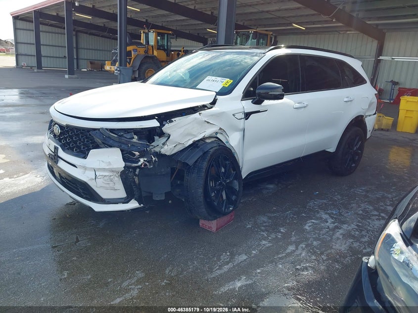2021 Kia Sorento Sx, Left Side, IAAI, VIN 5XYRKDLF8MG046541 — photo 2