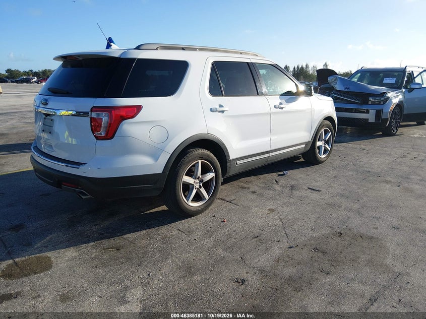 Vin: 1fm5k7d87jgc03142, lot: 46885528, ford explorer xlt 20184