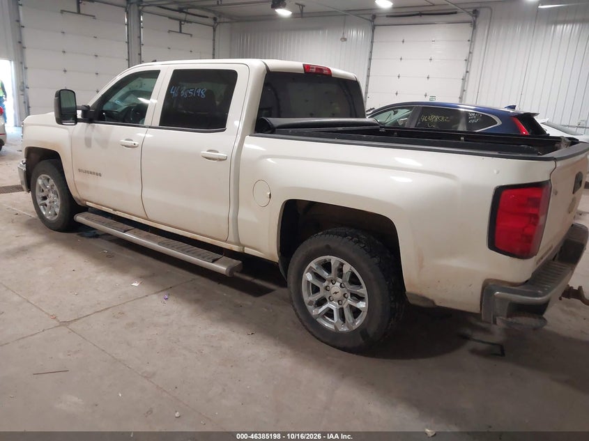 Vin: 3gcukrec3eg236096, lot: 46885545, chevrolet silverado 1500 1lt 20143