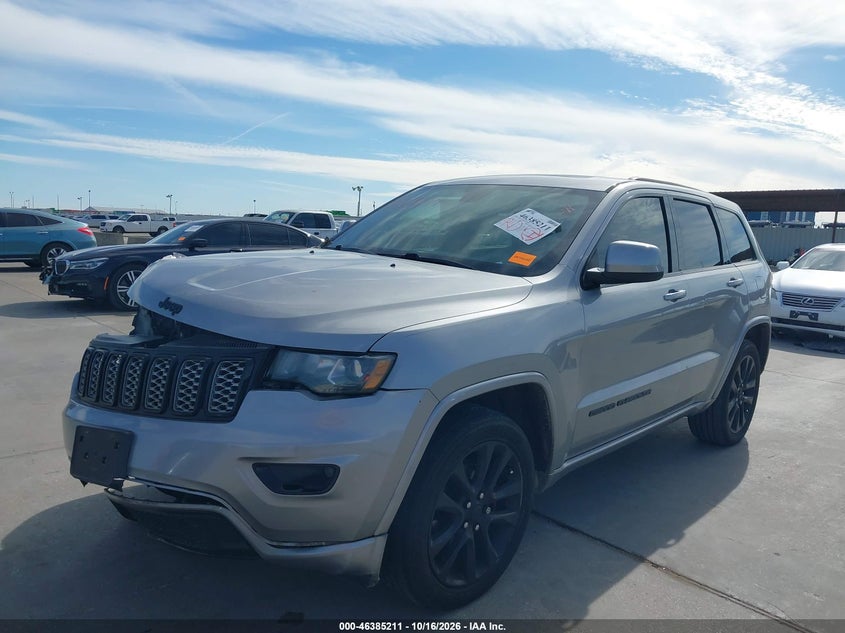 Vin: 1c4rjeag7jc428984, lot: 46885558, jeep grand cherokee altitude 4x2 20182