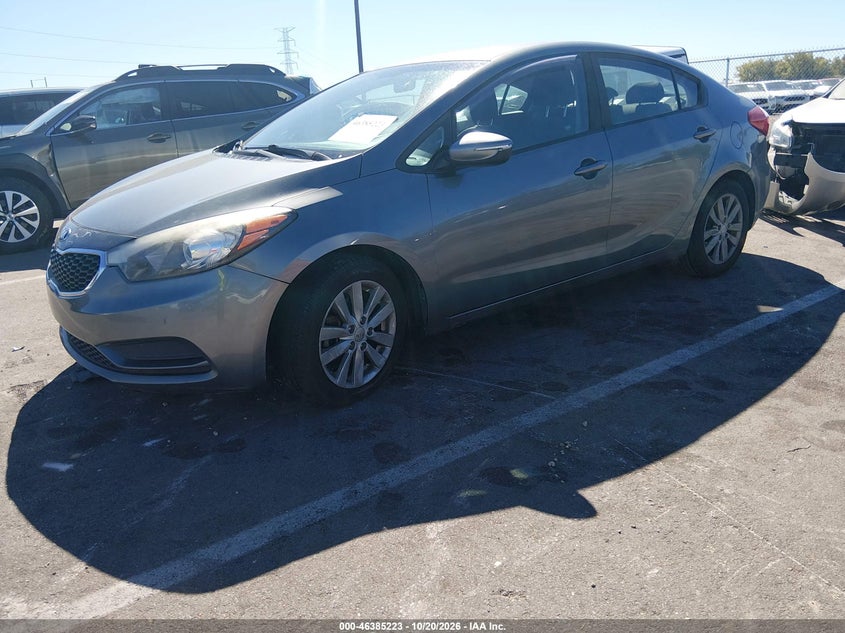 Vin: knafx4a6xg5583980, lot: 46885570, kia forte lx 20162