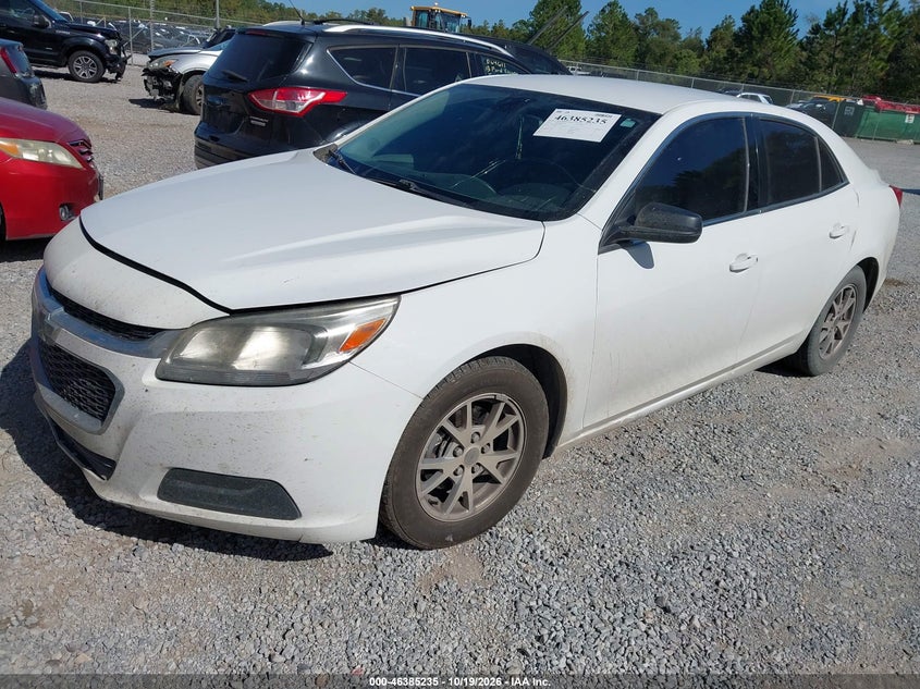 2014 Chevrolet Malibu 1Fl, Normal Wear & Tear, IAAI, VIN 1G11A5SL5EF188565 — photo 2
