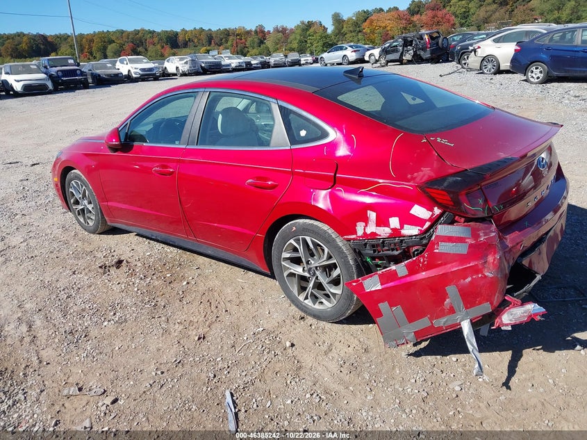 Vin: 5npef4ja5lh018665, lot: 46885589, hyundai sonata sel 20203