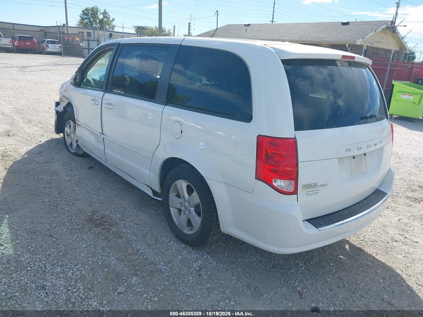 Vin: 2c4rdgbg8gr251492, lot: 46885656, dodge grand caravan se 20163