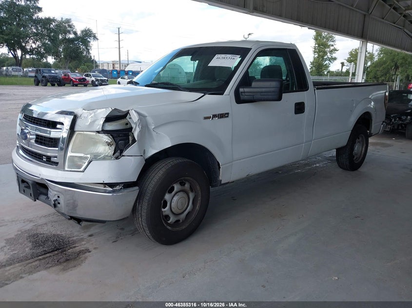 Vin: 1ftnf1cf6ekd47659, lot: 46885663, ford f-150 xl 20142