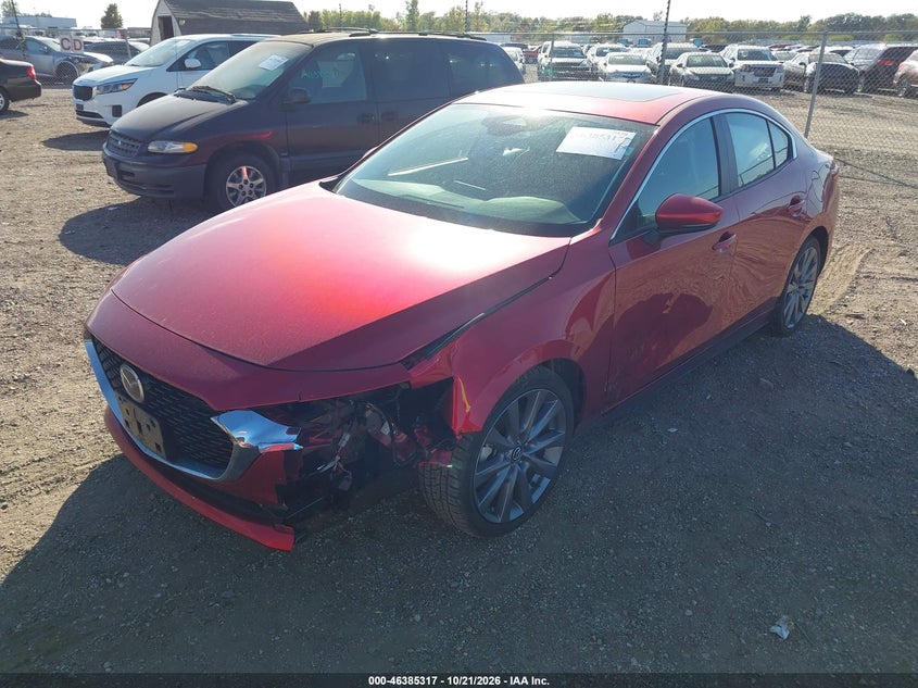 Vin: 3mzbpacmxsm461034, lot: 46885664, mazda mazda3 2.5 s preferred 20252