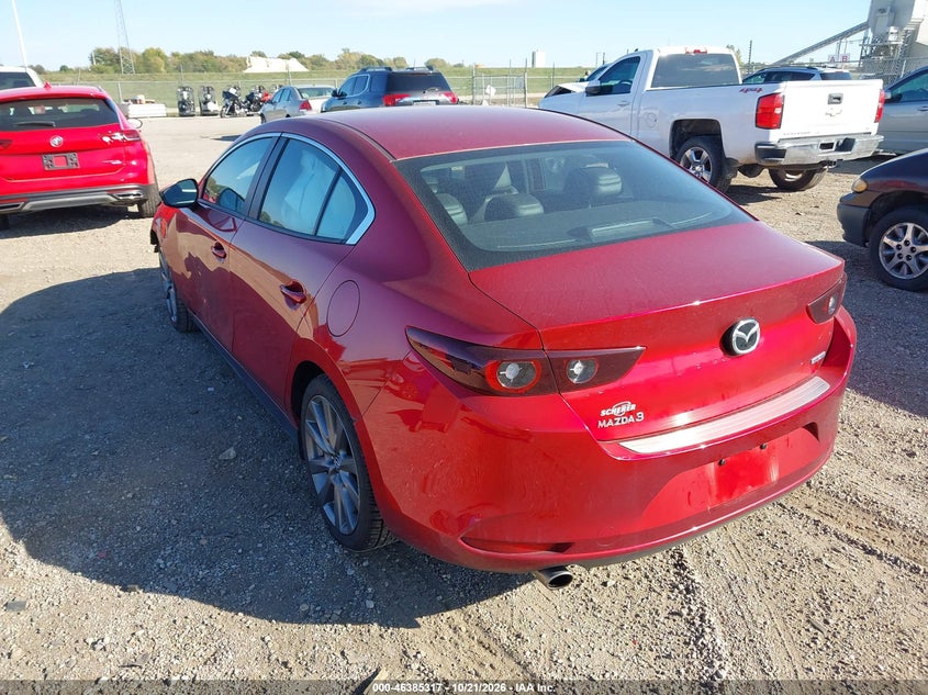 Vin: 3mzbpacmxsm461034, lot: 46885664, mazda mazda3 2.5 s preferred 20253