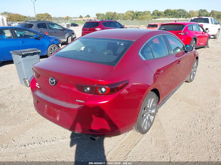 Vin: 3mzbpacmxsm461034, lot: 46885664, mazda mazda3 2.5 s preferred 20254