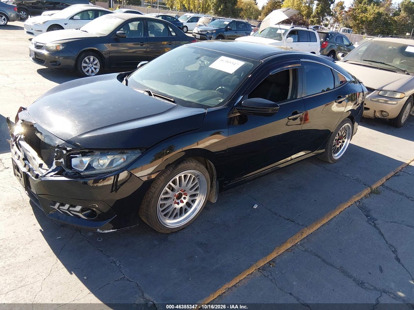 Vin: 2hgfc2f79gh520285, lot: 46885694, honda civic ex 20162