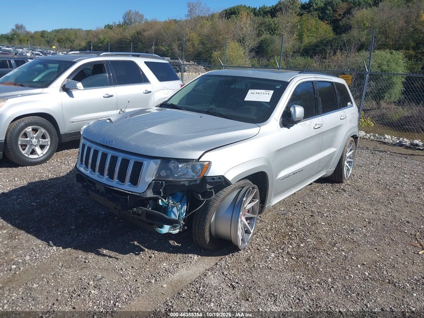 Vin: 1c4rjfdj7cc100187, lot: 46885701, jeep grand cherokee srt8 20122