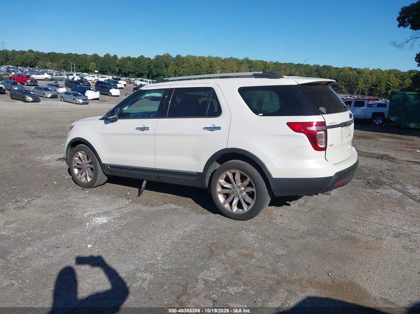 Vin: 1fm5k7d84fgb94312, lot: 46885703, ford explorer xlt 20153