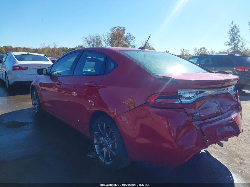 Vin: 1c3cdfba1dd341050, lot: 46885719, dodge dart sxt 20133
