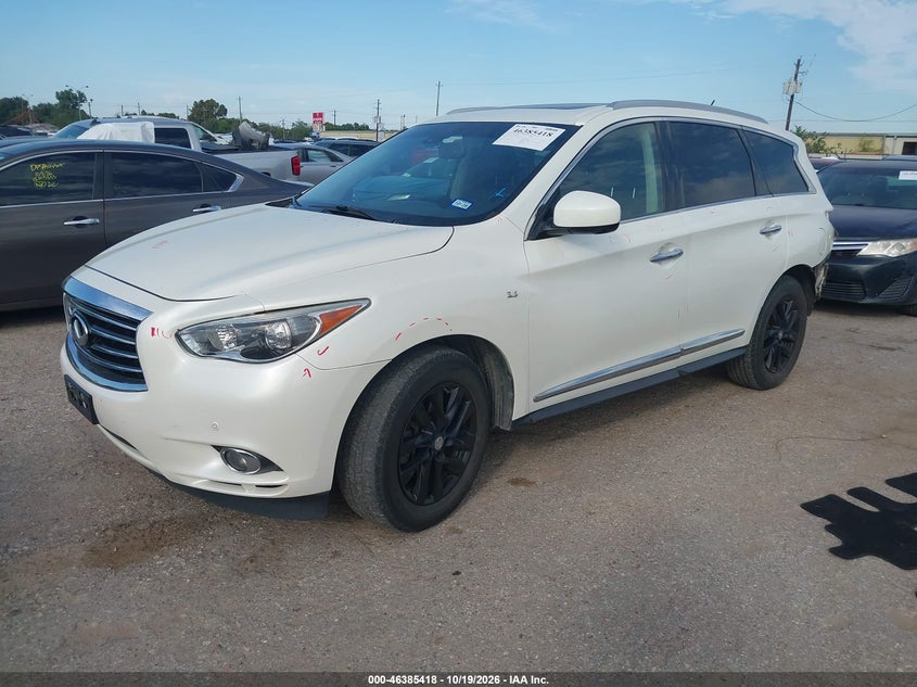 Vin: 5n1al0mn2fc523914, lot: 46885765, infiniti qx60 20152