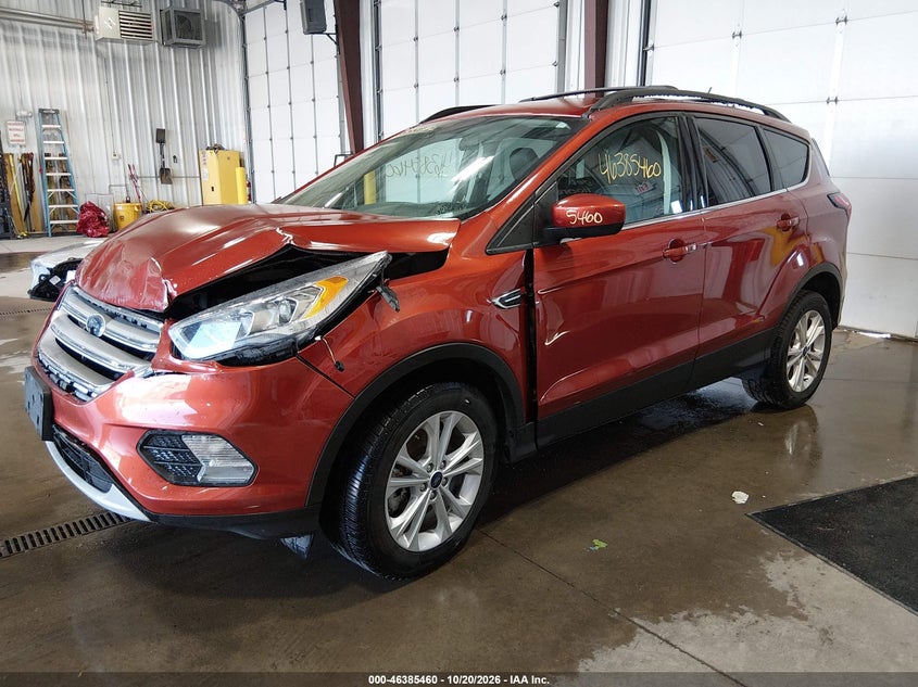 Vin: 1fmcu9hd4kuc27275, lot: 46885807, ford escape sel 20192