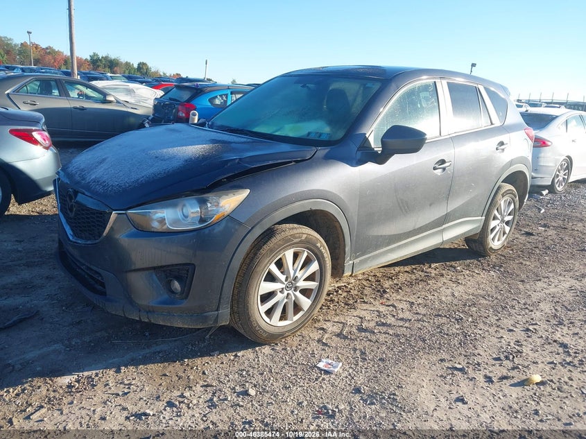 Vin: jm3ke2ce6d0130410, lot: 46885821, mazda cx-5 touring 20132