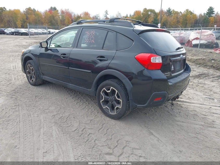 Vin: jf2gpaccxf8327328, lot: 46885879, subaru xv crosstrek 2.0i premium 20153