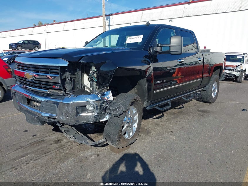 Vin: 1gc1kwe80ff182336, lot: 46885880, chevrolet silverado 2500hd ltz 20152