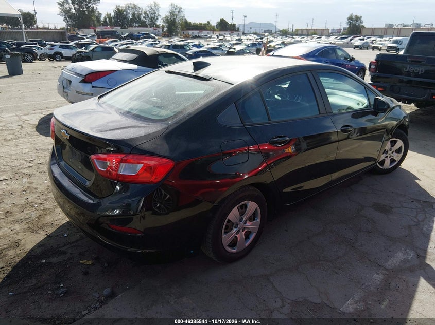 Vin: 1g1bc5smxh7226281, lot: 46885891, chevrolet cruze ls auto 20174