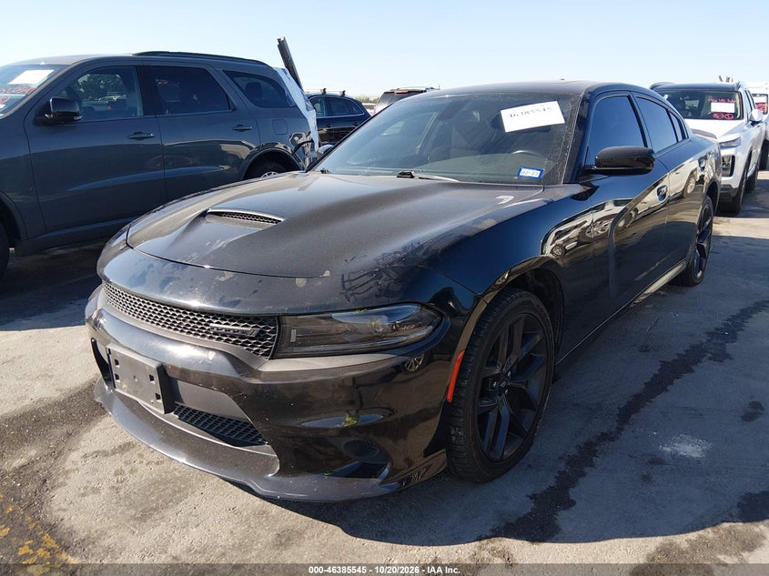 2022 Dodge Charger Gt, Неизвестно, IAAI, VIN 2C3CDXHG4NH169943 — фото 2