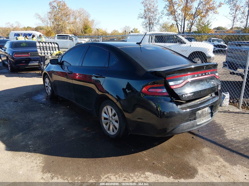Vin: 1c3cdfbb1ed903409, lot: 46885942, dodge dart sxt 20143