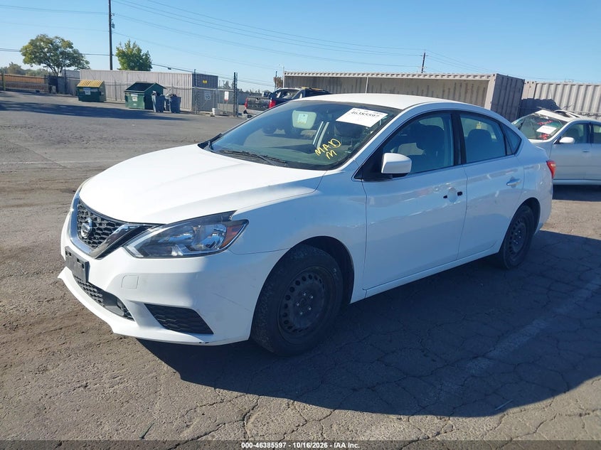2019 Nissan Sentra S, Left Side, IAAI, VIN 3N1AB7AP4KY369216 — photo 2