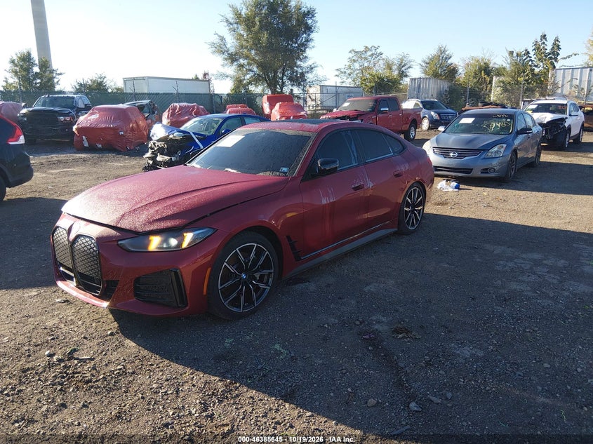 Vin: wby43hd08sfv60669, lot: 46885992, bmw i4 gran coupe xdrive40 20252