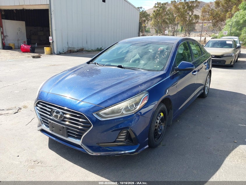 2018 Hyundai Sonata Sel, Normal Wear & Tear, IAAI, VIN 5NPE34AF4JH641969 — photo 2