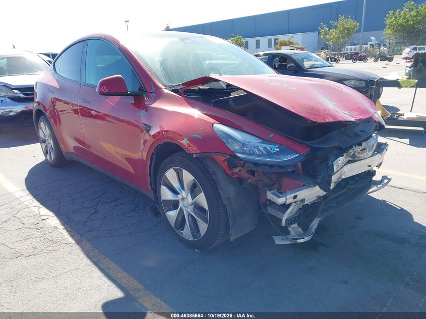 2021 TESLA MODEL Y LONG RANGE DUAL MOTOR ALL-WHEEL DRIVE